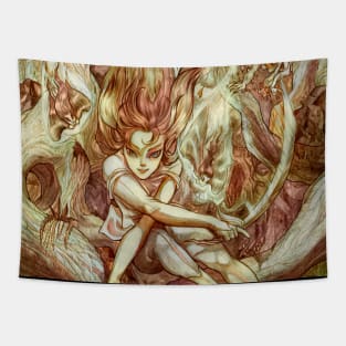 Forrest Heart Tapestry