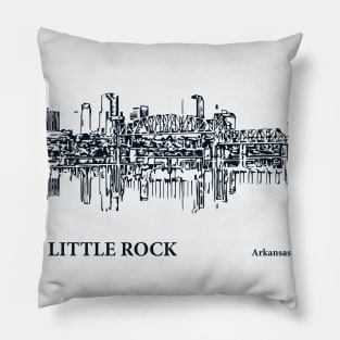 Little Rock - Arkansas Pillow