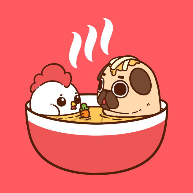 Chicken Noodle Puglie by Puglie Pug 