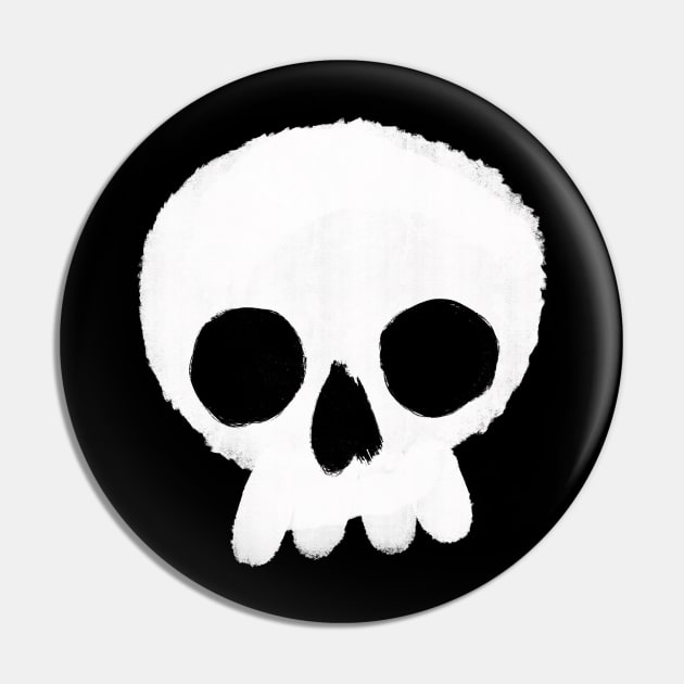 simple skull Pin by JIVe