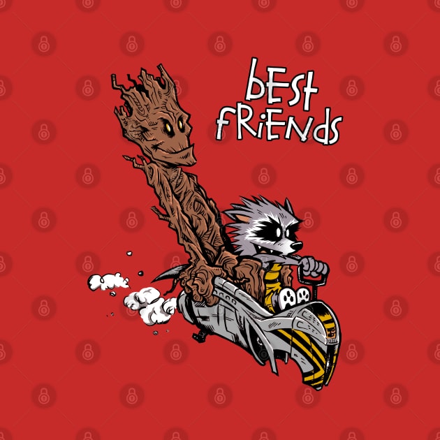 Rocket & Groot: Galactic Best Friends by joefixit2