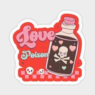 Love Poison Couples Love Happy Valentines Day Magnet