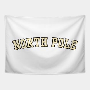 North Pole Varsity Tapestry