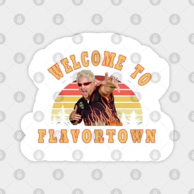 Welcome to flavortown Magnet by sheelashop