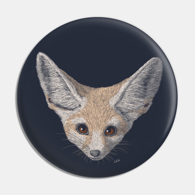 Fennec Fox Pin by Walking in Nature