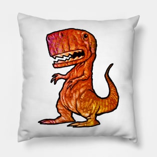 Nervous Rex Pillow