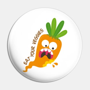 Eat your veggies-carrot Pin