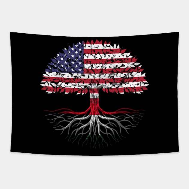 Hungarian American citizenship gift Tapestry by SerenityByAlex