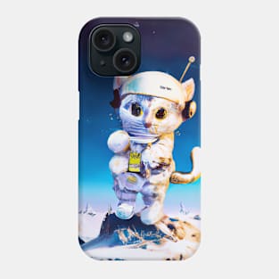 Astronaut Cat Phone Case