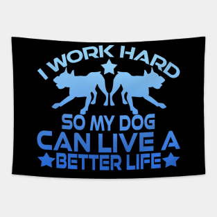 Pug Life Gift Tapestry