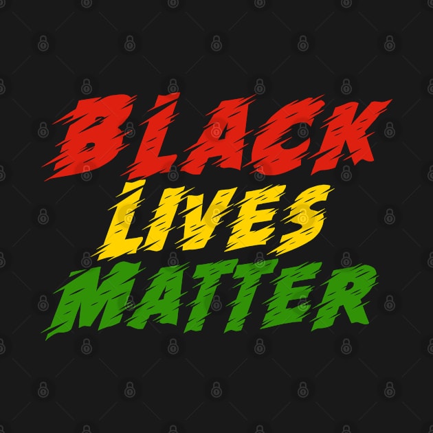 Black lives matter by graphicganga