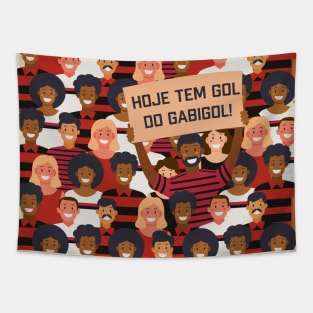 Hoje Tem Gol do Gabigol Tapestry