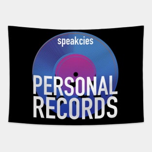 Personal Records Tapestry