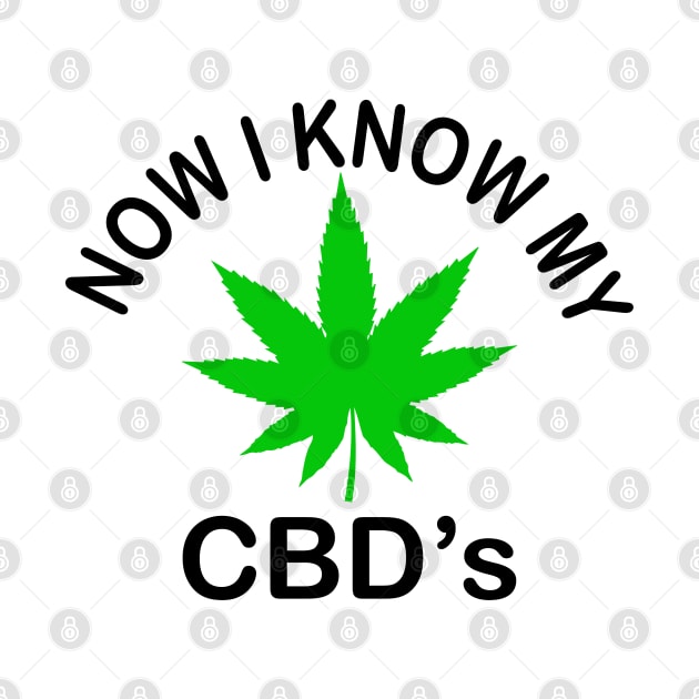 Now I Know My CBD's by Illustrious Graphics 