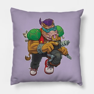 Brawling with Bebop, mutant warthog Pillow