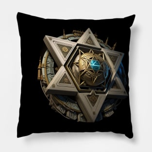 Jewish Space Lasers v4 (no text) Pillow