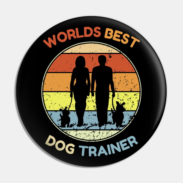 WORLDS BEST DOG TRAINER Gift Ideas Pin by GIFTGROO