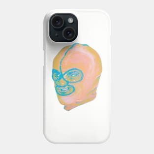 Masked Man original painting by Grip Grand wrestling mask Phone Case