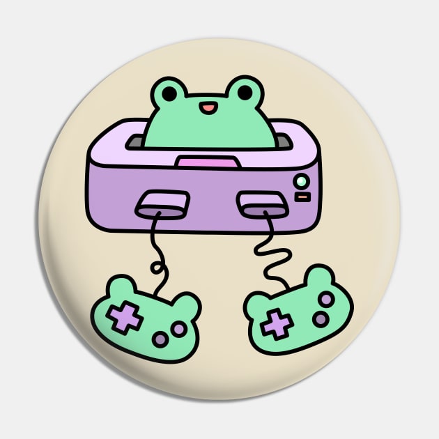 Game Frog Pin by Robot Dance Battle