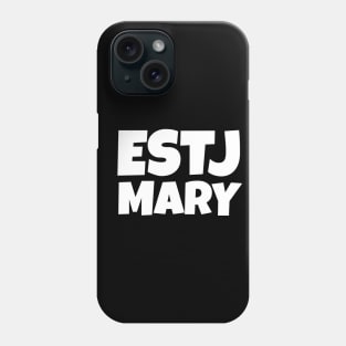 Personalized ESTJ Personality type Phone Case