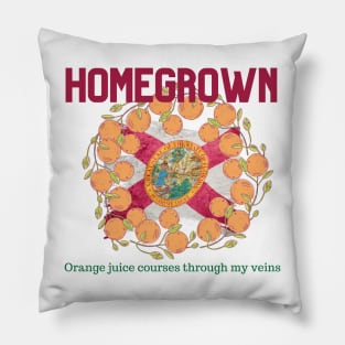 Homegrown Florida Raised Pillow