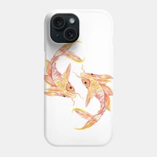 Golden fish Phone Case