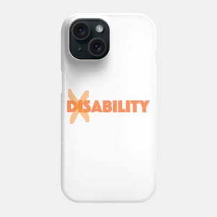 Not placing the "dis" in my ability. Phone Case