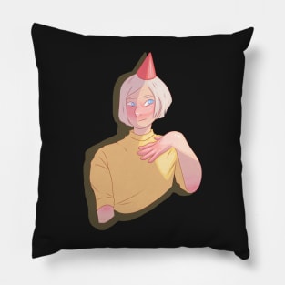 Yellow Aurora Pillow