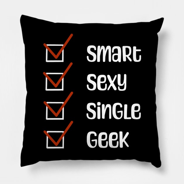 Available Geek Pillow by Pheona and Jozer Designs