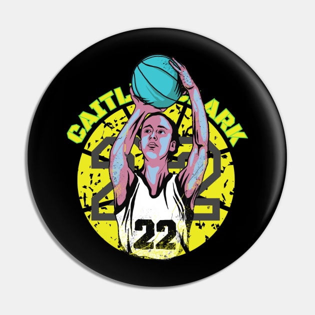 Caitlin Clark vector art Pin by Onarky