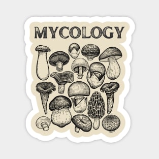 Mycology Wild Mushrooms Mycologist Magnet