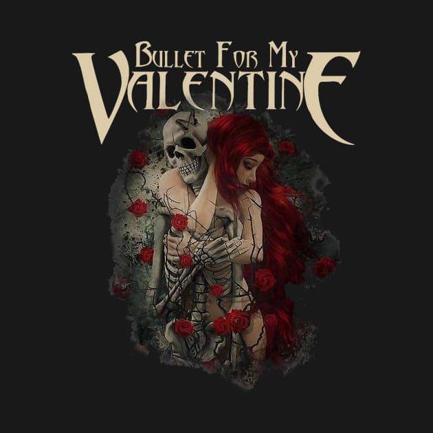 Bullet For My Valentine Skull Red Eyes