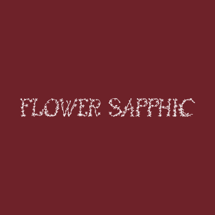 Flower Sapphic T-Shirt