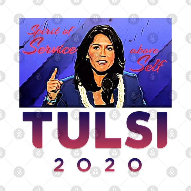 Tulsi - Service above Self by twenty20tees