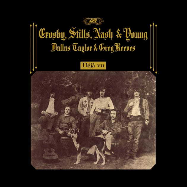 Crosby Stills Nash Young by Kurasaki