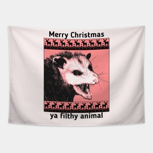Christmas possum Tapestry