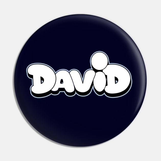 DAVID name bubble letters writing graffiti style