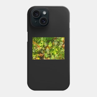 Ripening grapes on the vine Phone Case