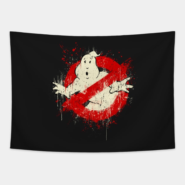 Ghostbusters vintage Tapestry by KKTEE