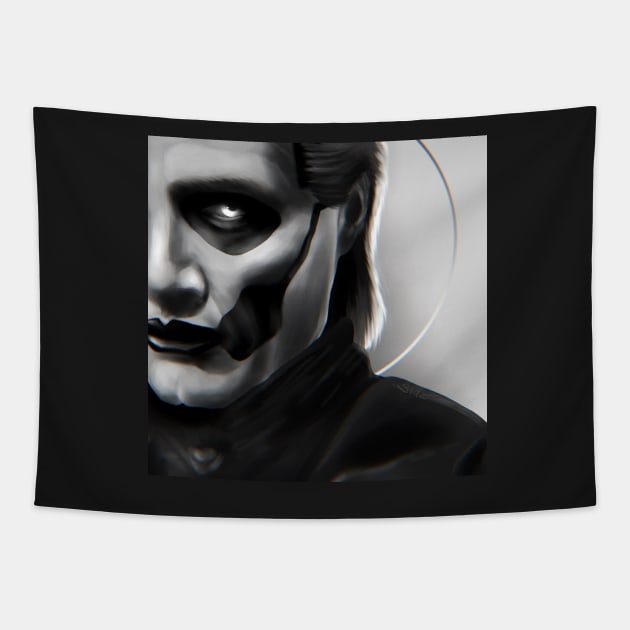 Papa Emeritus IV Tapestry by notstefaniiia