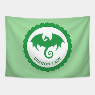 Dragon Lady Badge Tapestry