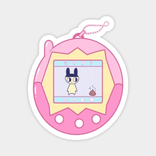 Pink Tamagotchi-oopsie Magnet