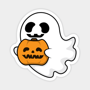 Halloween ghost pumpkin Magnet