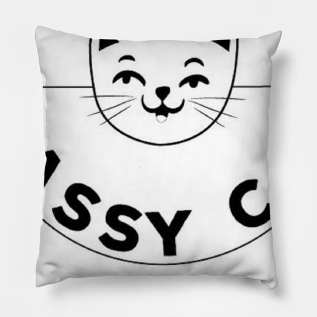 Sassy Cat 1 Pillow by Tonysurrette