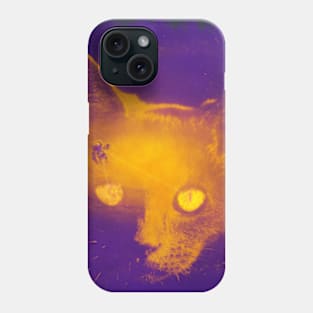 Astro Cat purple Phone Case