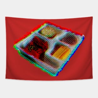 Lunchable Snack Glitch Tapestry