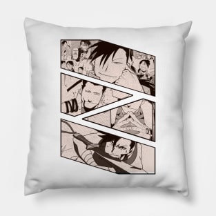 Ling Yao Greed Fullmetal Alchemist Brotherhood Hagane No Renkinjutsushi Manga Panel Pillow