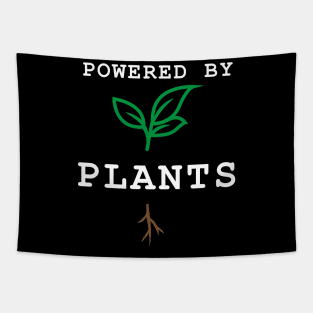 POWERED BY PLANTS Tapestry