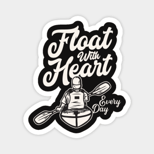 Float With Heart Magnet