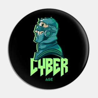 Cyberage Cyberpunk Age 2077 Pin